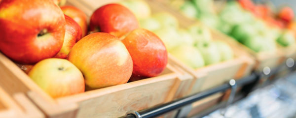 étalage pour fruits et légumes